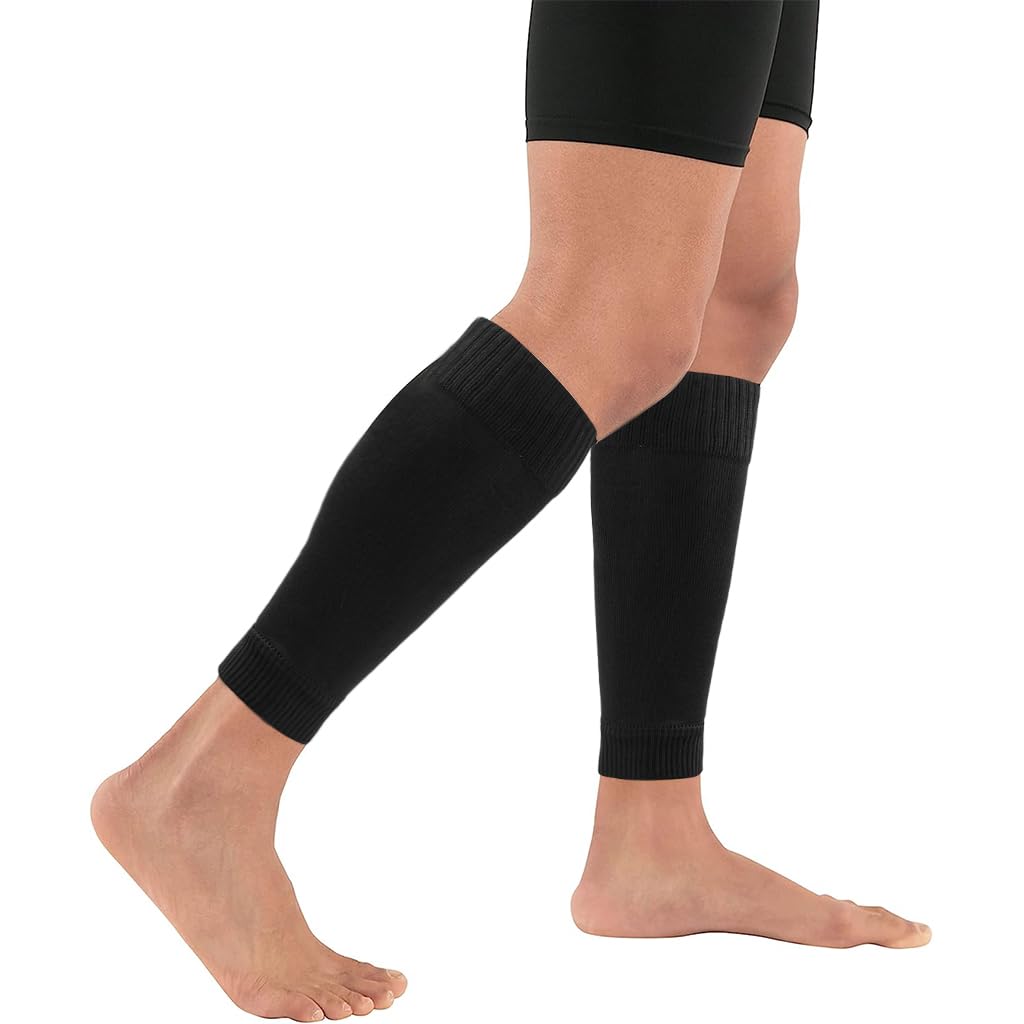 Optifit Calf Compression Sleeve, Sports Leg Compression Socks for Shin Splint, Varicose Vein and Calf Pain Relief, Leg Warmers Calf Thigh Compression Sleeves For Basketball, Football (One size) Optifit Calf Compression Sleeve, Sports Leg Compression Socks for Shin Splint, Varicose Vein and Calf Pain Relief, Leg Warmers Calf Thigh Compression Sleeves For Basketball, Football (One size)